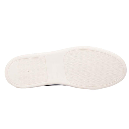 Blue-White - Lifestyle - Emporio Armani EA7 Womens-Ladies Suede Trainers