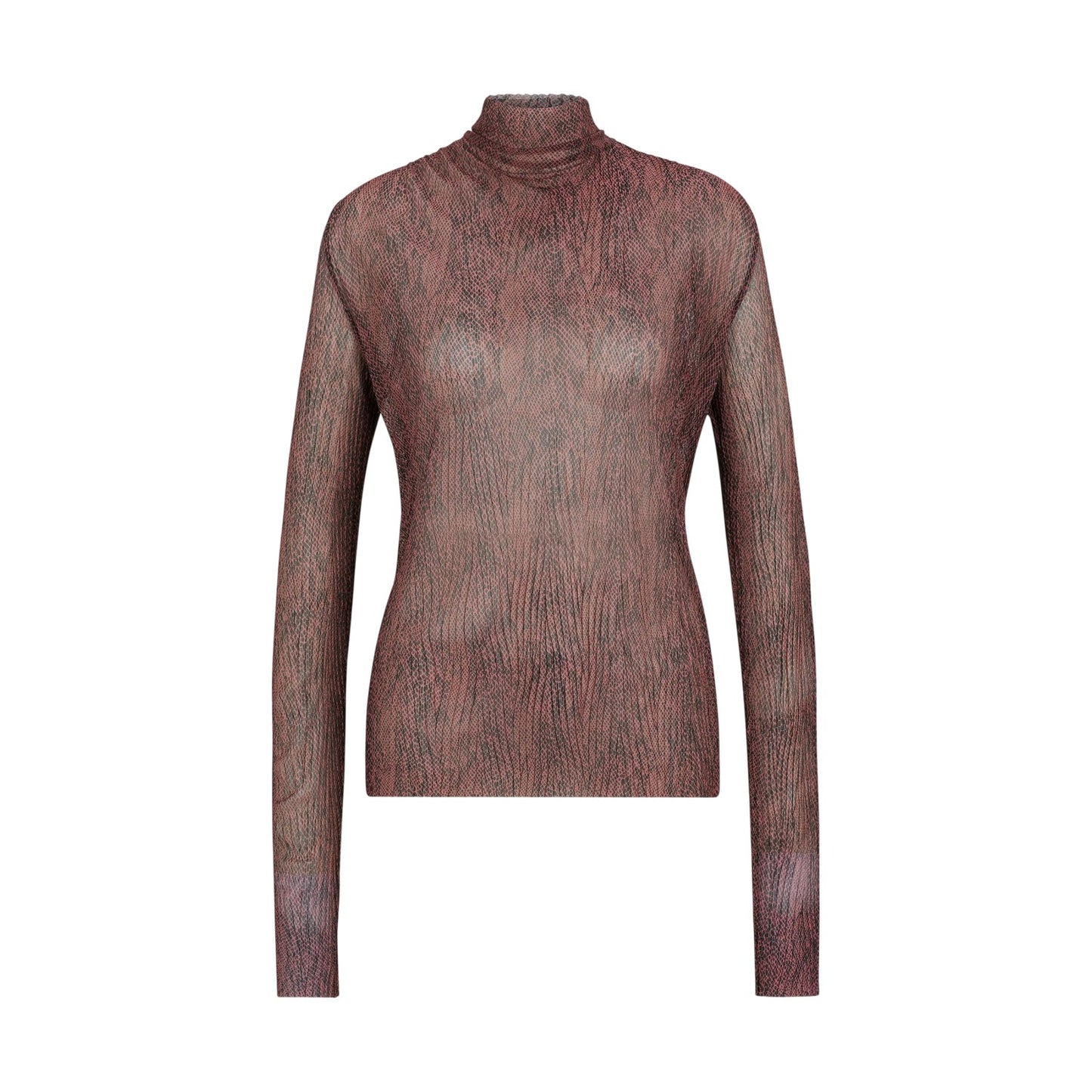 Marble - Front - Boss Womens-Ladies Emata Mock Neck Slim Top