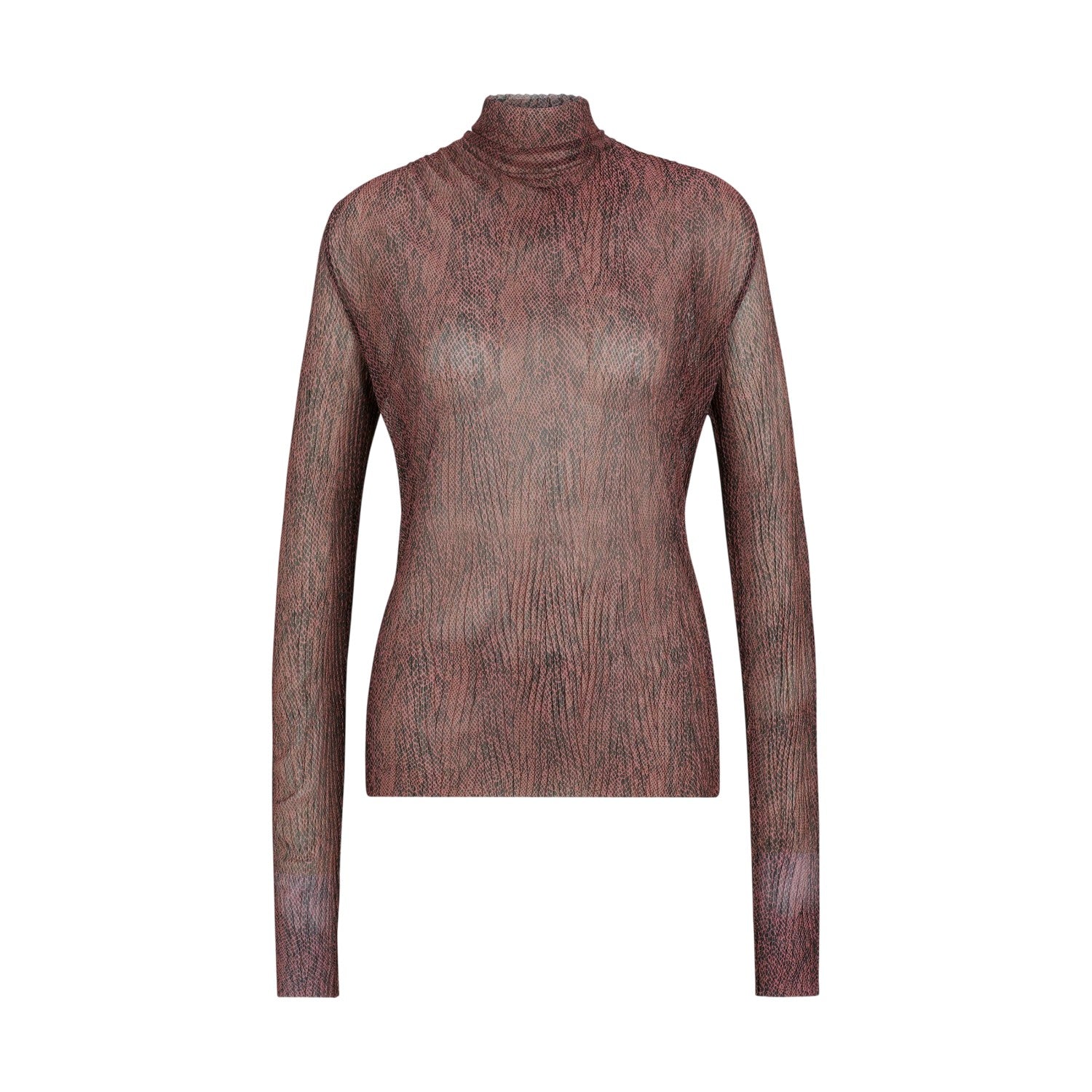 Marble - Front - Boss Womens-Ladies Emata Mock Neck Slim Top