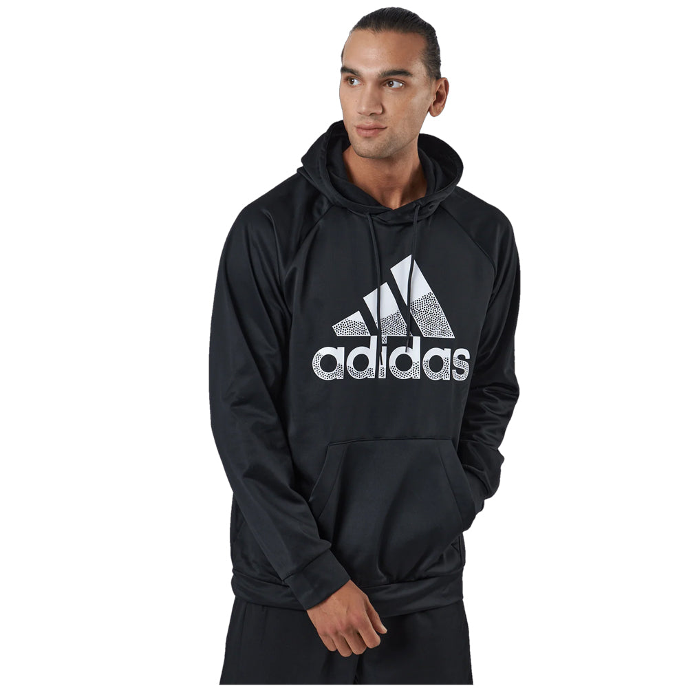 Black - Lifestyle - Adidas Mens Game and Go Big Logo Aeroready Hoodie