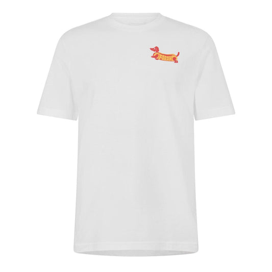 White - Front - Farah Mens Rayners Graphic T-Shirt
