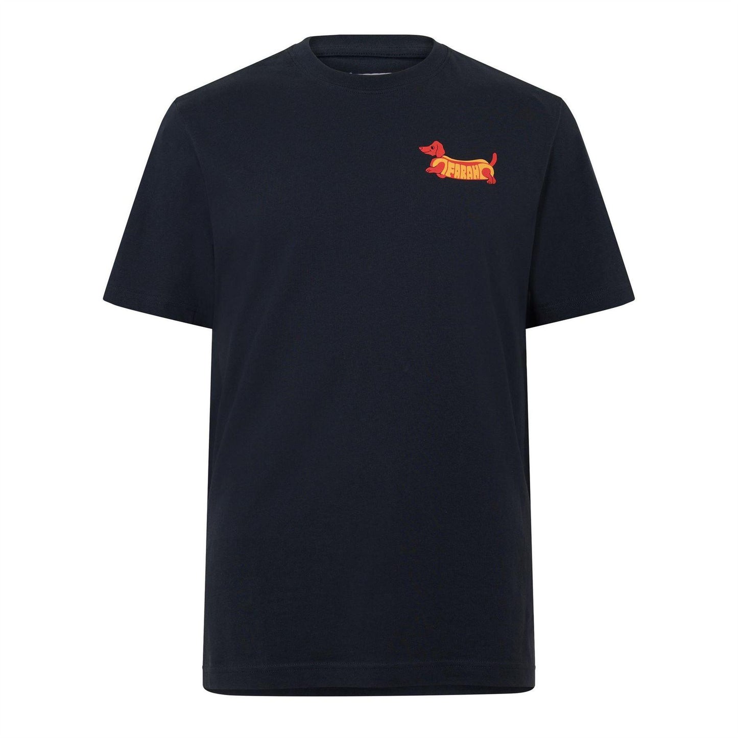 True Navy - Front - Farah Mens Rayners Graphic T-Shirt