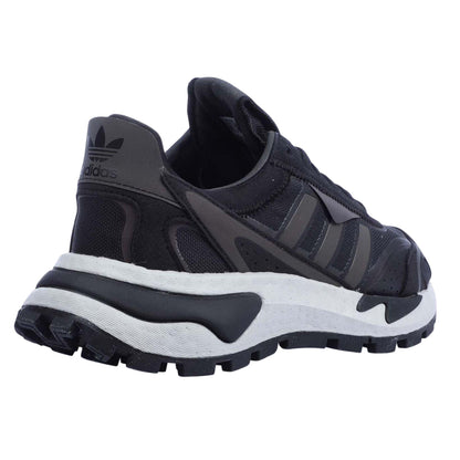 Peach - Back - Adidas Mens Retropy P9 Leather Trainers