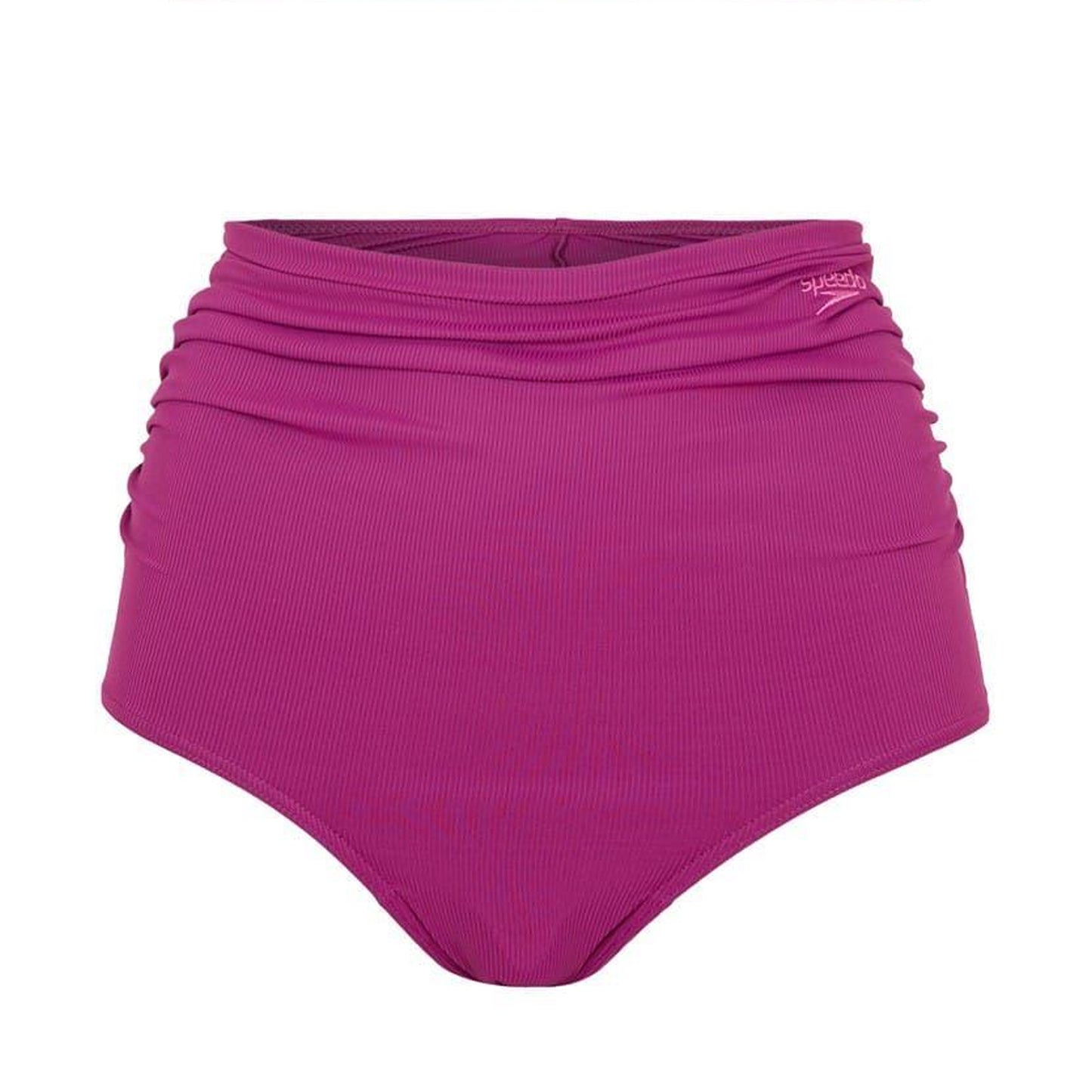 Purple - Side - Speedo Womens-Ladies Maternity Two-Piece Swimsuit