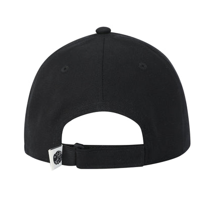 Black - Back - Pretty Green Embroidered Logo Baseball Cap