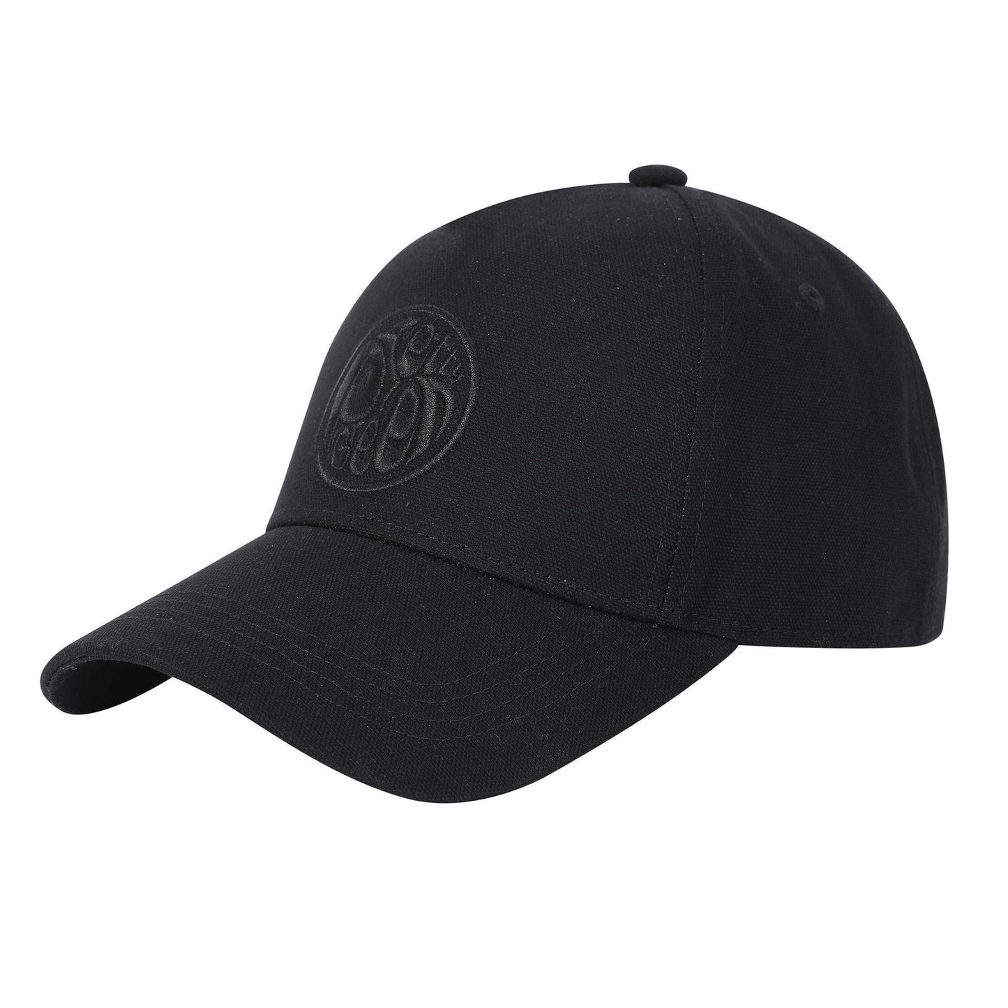 Black - Side - Pretty Green Embroidered Logo Baseball Cap