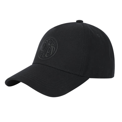 Black - Side - Pretty Green Embroidered Logo Baseball Cap