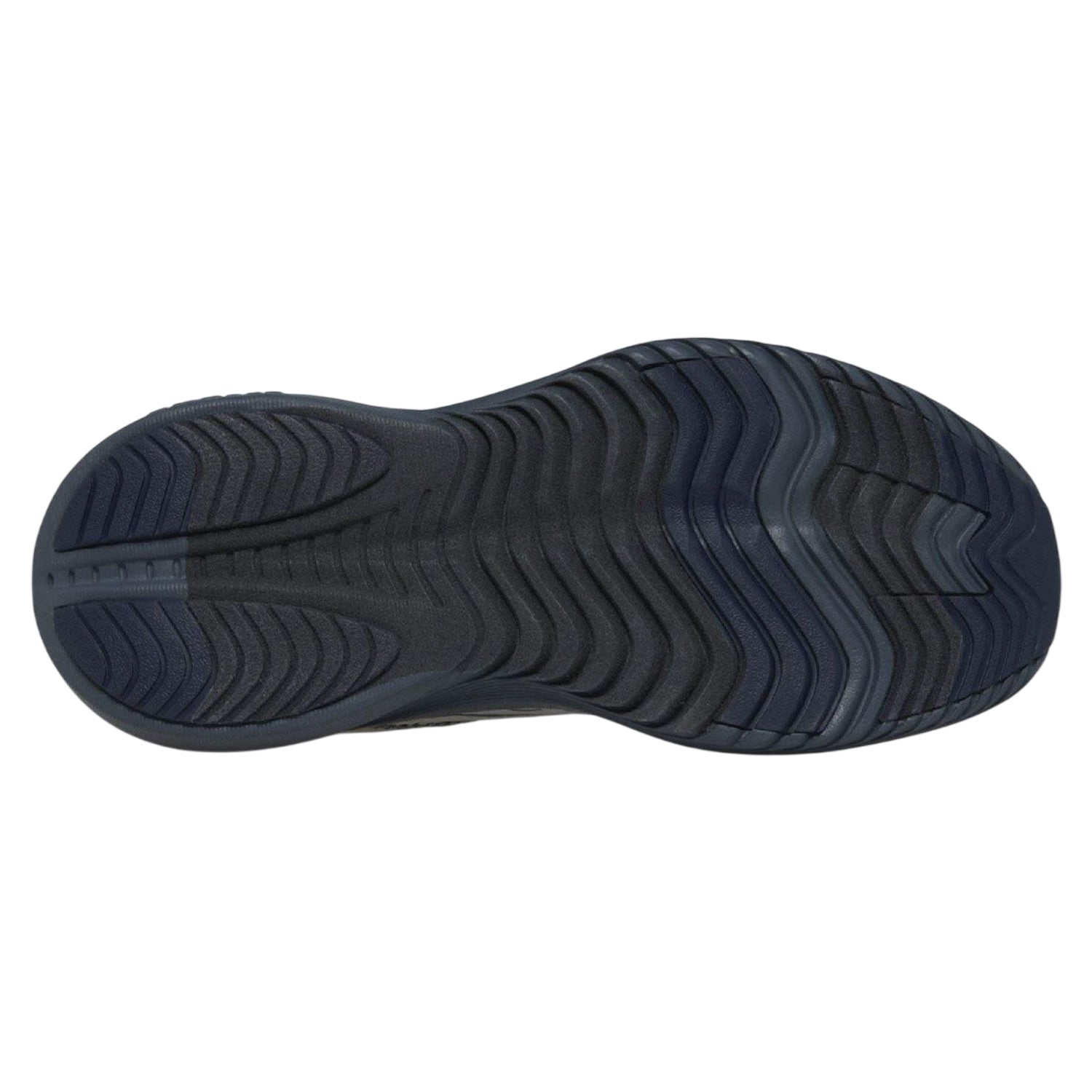 Grey Blue - Pack Shot - Saucony Childrens-Kids Logo Recycled PET Trainers