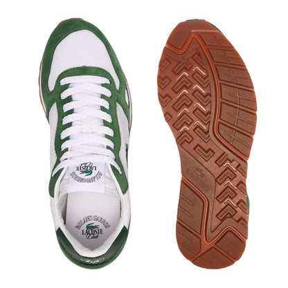 White - Lifestyle - Lacoste Mens Partner 70 Suede Trainers