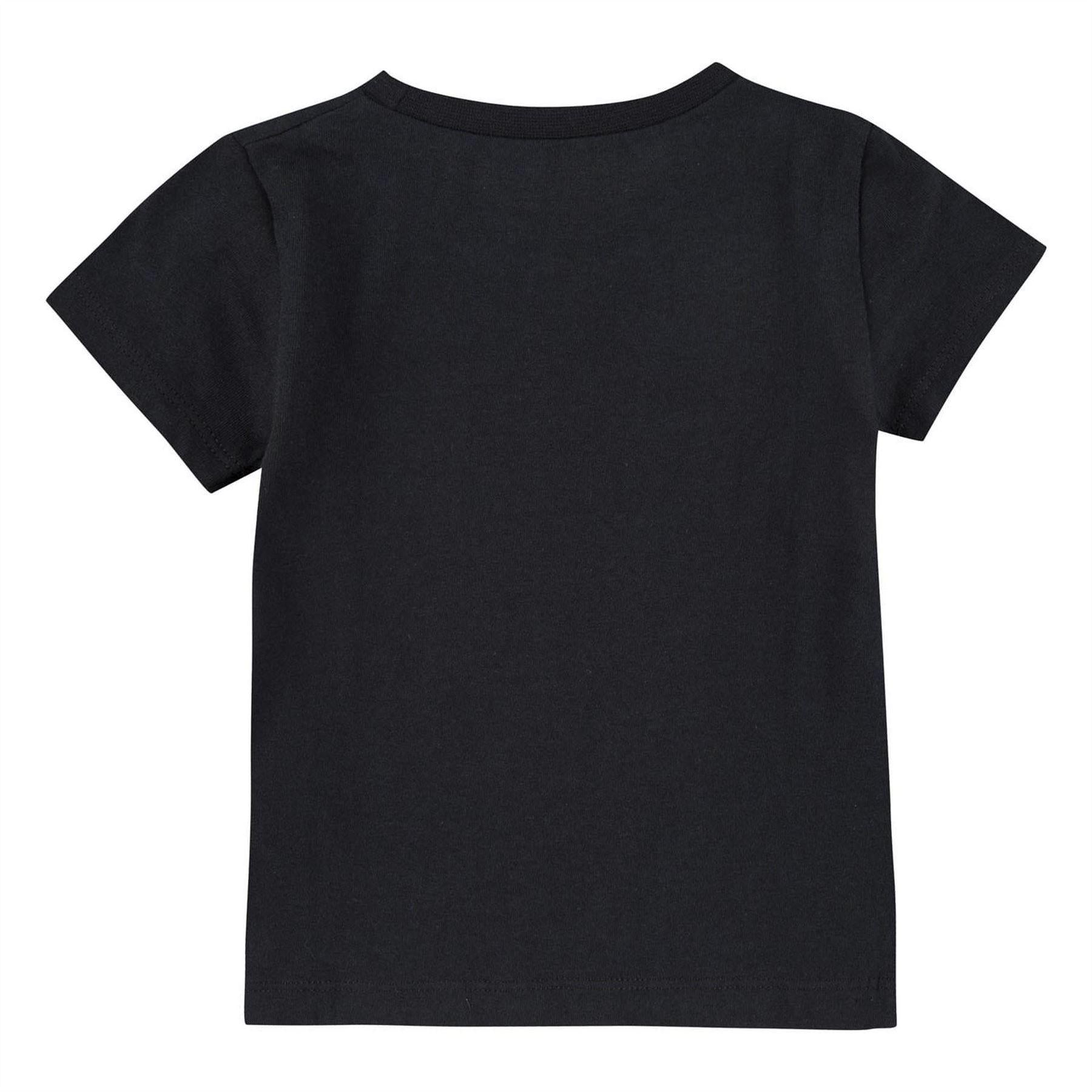 Black - Back - Nike Baby Swoosh Crew Neck Regular T-Shirt