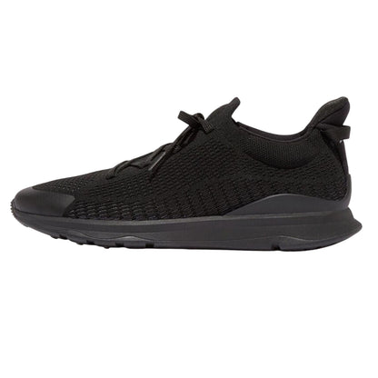 Black - Back - Fit Flop Mens FFX Knitted Trainers