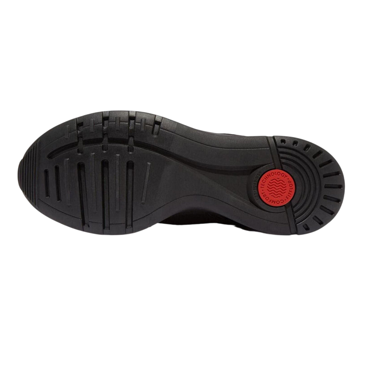 Black - Lifestyle - Fit Flop Mens FFX Knitted Trainers
