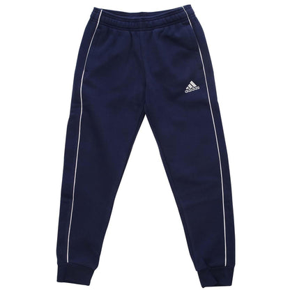 Blue-White - Front - Adidas Childrens-Kids Core 18 Jogging Bottoms