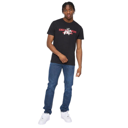 Black - Lifestyle - Kings Will Dream Mens Sprayer Logo Crew Neck T-Shirt