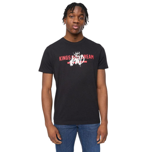 Black - Front - Kings Will Dream Mens Sprayer Logo Crew Neck T-Shirt