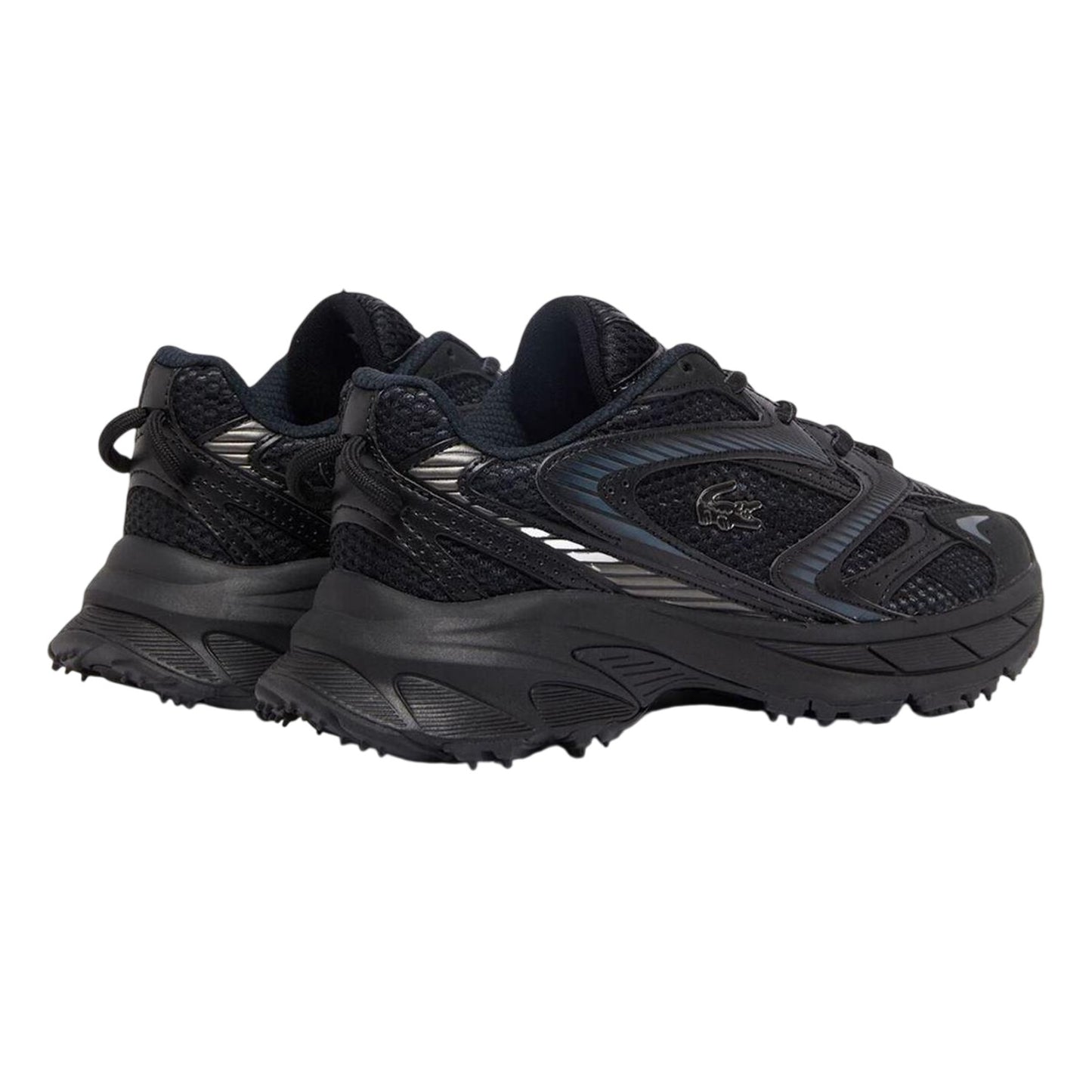 Black - Back - Lacoste Womens-Ladies L003 Neo Shot Trainers