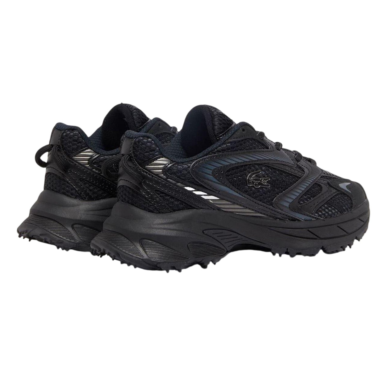 Black - Back - Lacoste Womens-Ladies L003 Neo Shot Trainers