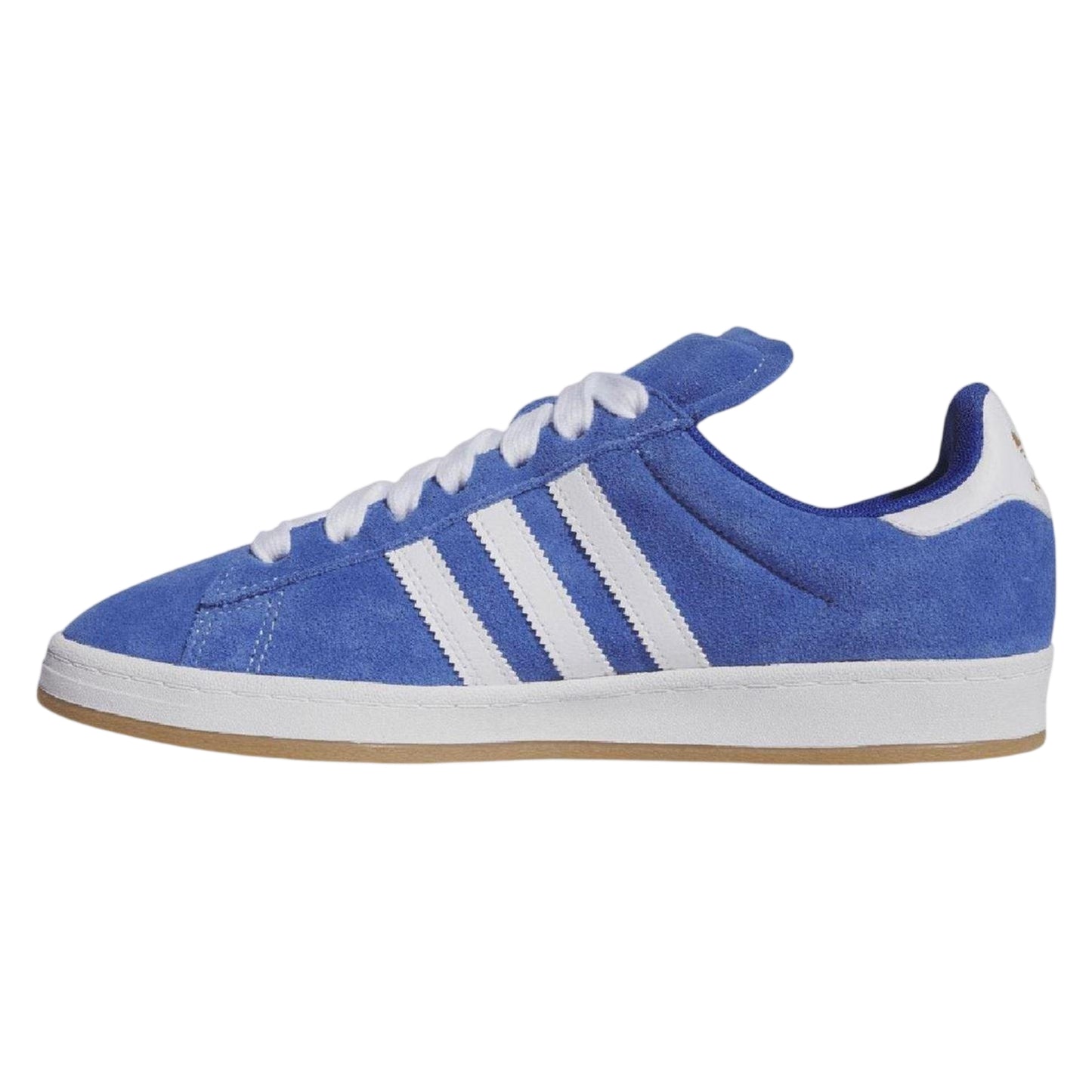 Blue - Back - Adidas Mens Campus Suede Trainers