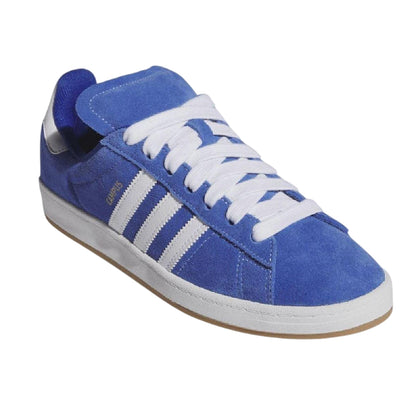 Blue - Side - Adidas Mens Campus Suede Trainers