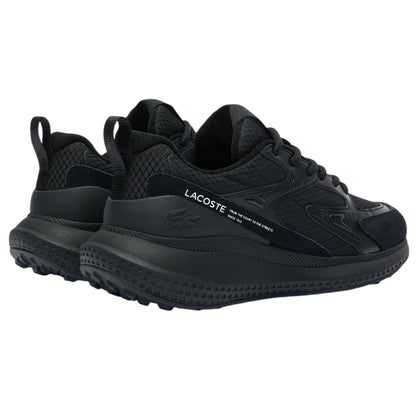 Black - Back - Lacoste Womens-Ladies L003 Evo Ortholite Trainers