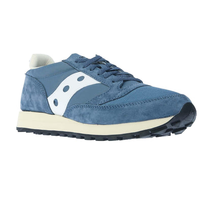 Blue-White - Front - Saucony Mens Jazz 81 NM Trainers