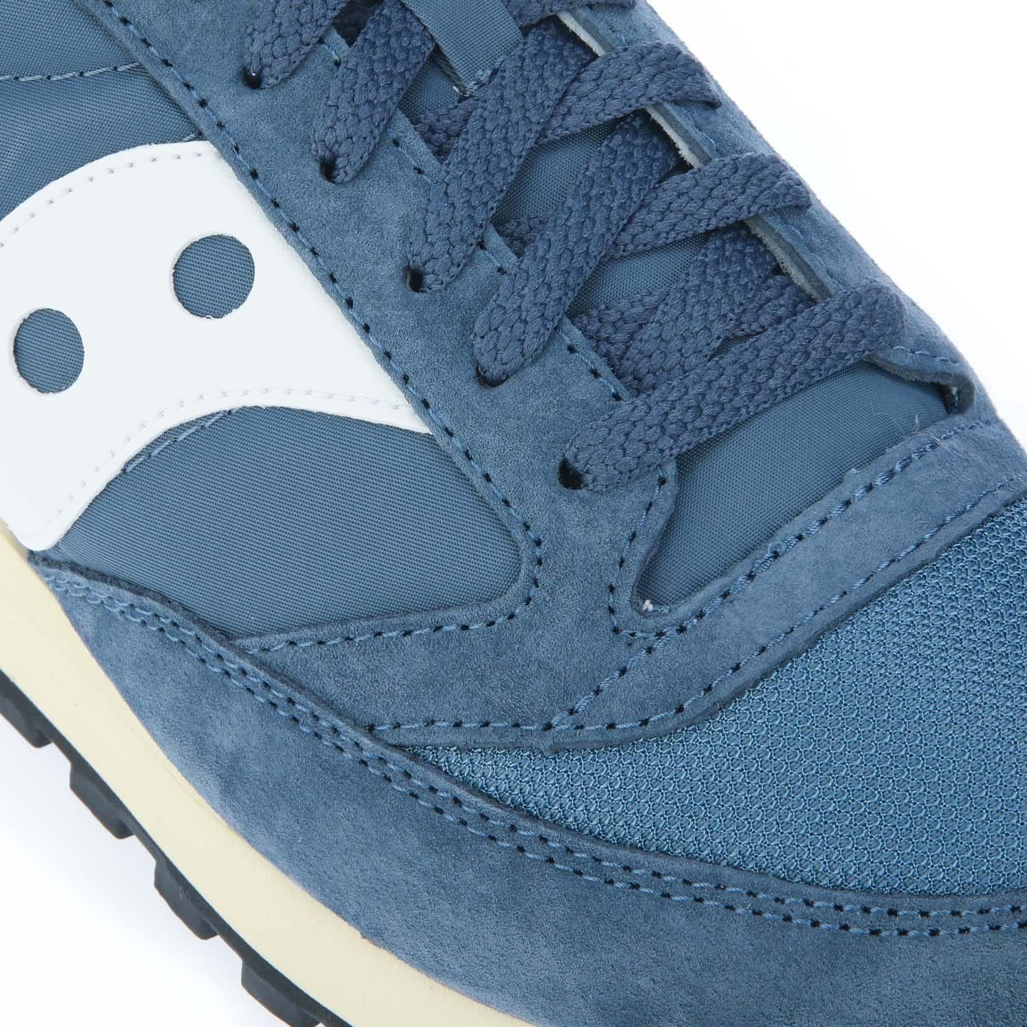Blue-White - Pack Shot - Saucony Mens Jazz 81 NM Trainers