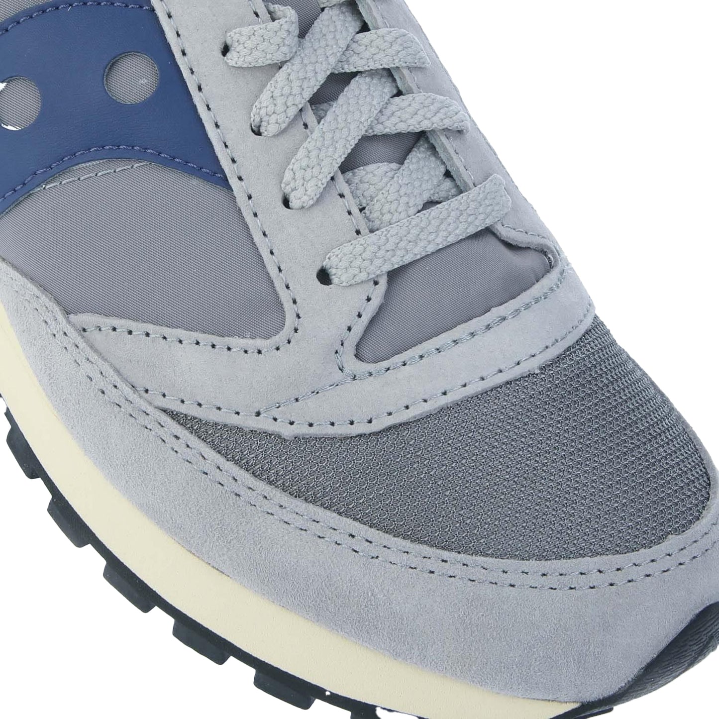 Grey-White - Pack Shot - Saucony Mens Jazz 81 NM Trainers