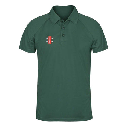 Green - Front - Gray-Nicolls Mens Matrix Polo Shirt