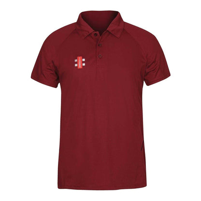 Maroon - Front - Gray-Nicolls Mens Matrix Polo Shirt