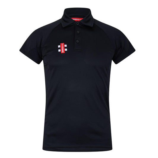Black - Front - Gray-Nicolls Mens Matrix Polo Shirt