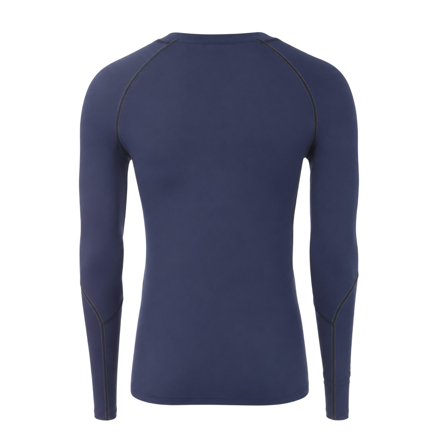 Navy - Back - Skins Mens Series-3 Compression Athletic Base Layer Top