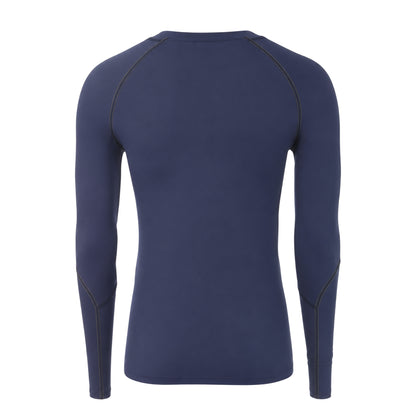 Navy - Back - Skins Mens Series-3 Compression Athletic Base Layer Top