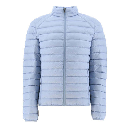 Blue - Front - Jott Mens Quilted Lightweight Down Jacket