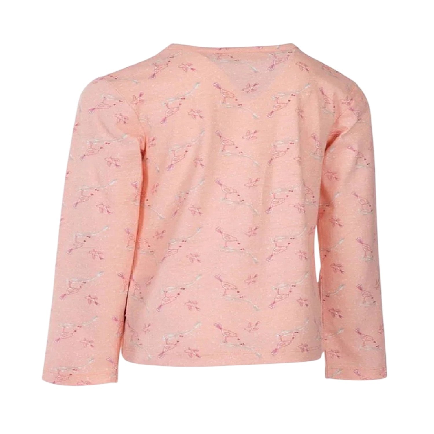 Pink - Back - Trespass Girls Bird Long-Sleeved Top