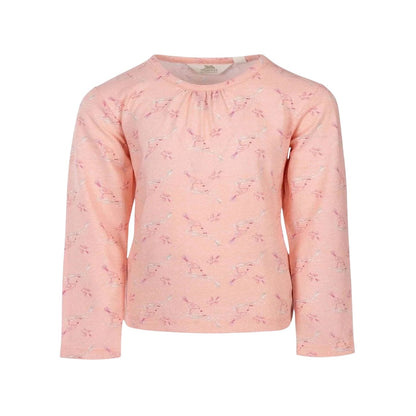 Pink - Front - Trespass Girls Bird Long-Sleeved Top