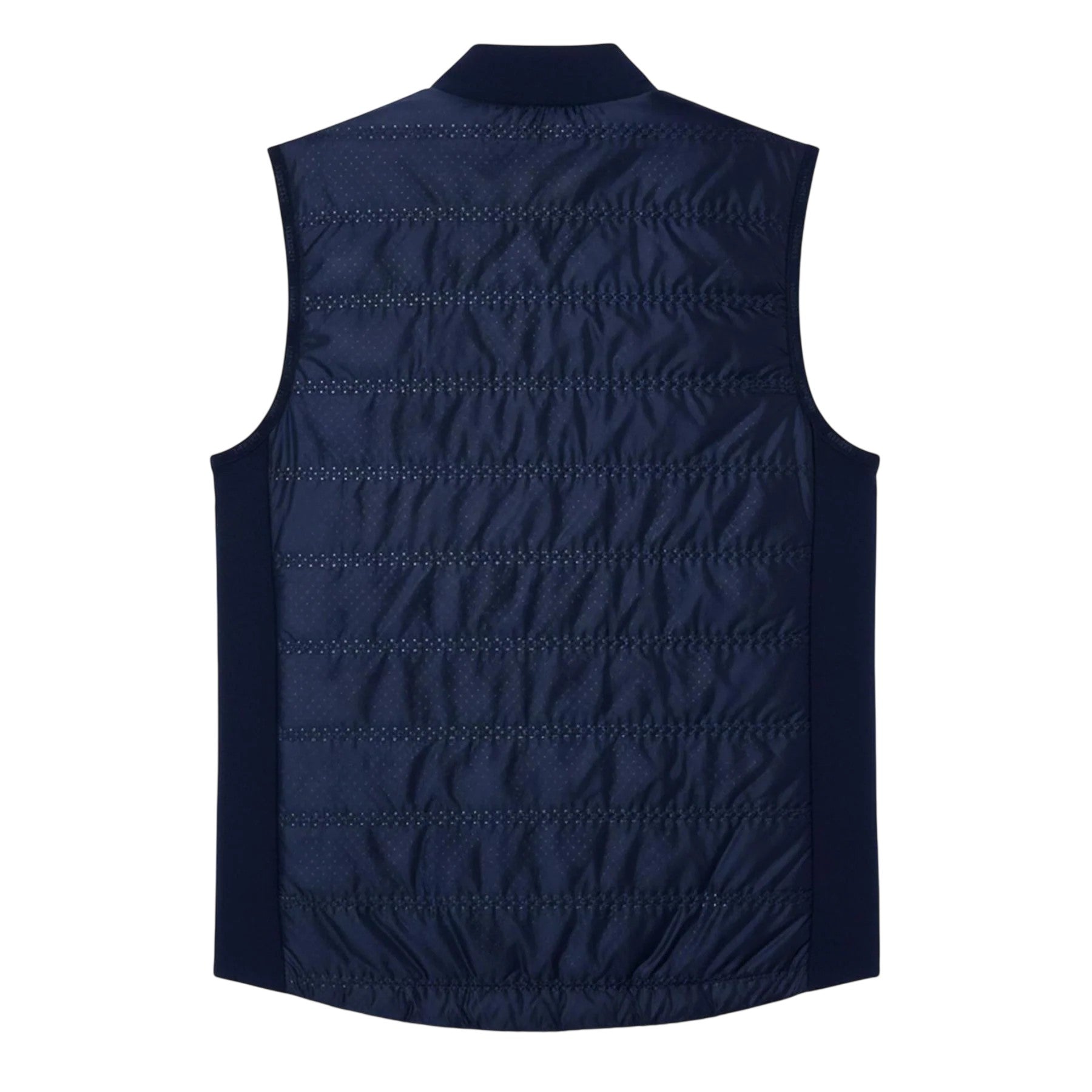 Navy - Back - Lacoste Womens-Ladies Quilted Slim Gilet