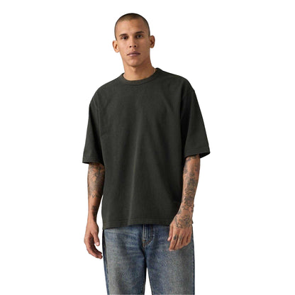 Black - Side - Levis Mens Heavyweight Boxy T-Shirt