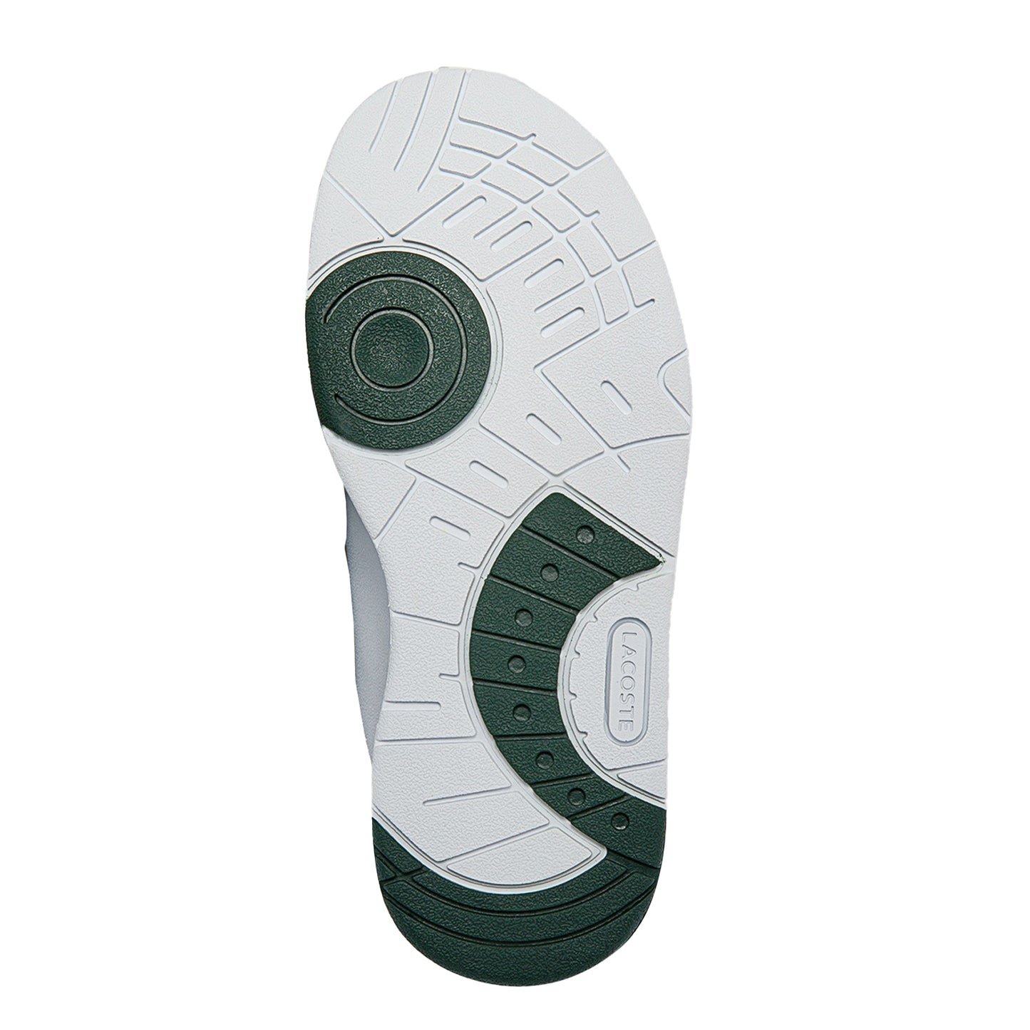 White-Green - Lifestyle - Lacoste Childrens-Kids T-Clip Croc Trainers