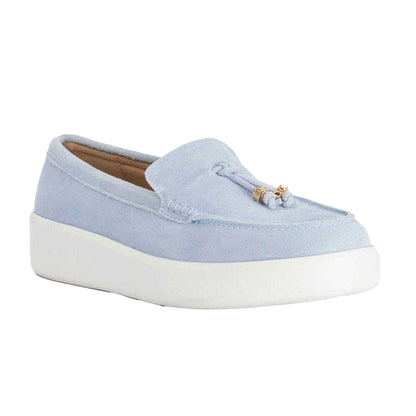 Blue - Lifestyle - Dune London Womens-Ladies Gasket Tassel Loafers