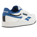 White-Blue-Black - Back - Reebok Childrens-Kids Club C Revenge Leather Trainers