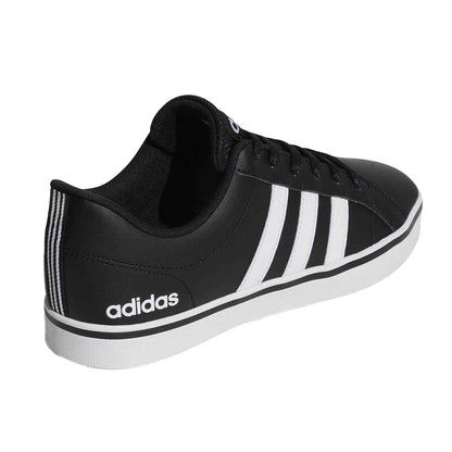 Black-White - Back - Adidas Mens VS Pace 2.0 3 Stripes Trainers
