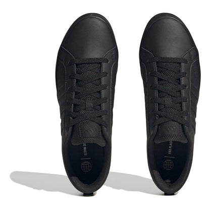 Triple Black - Pack Shot - Adidas Mens VS Pace 2.0 3 Stripes Trainers