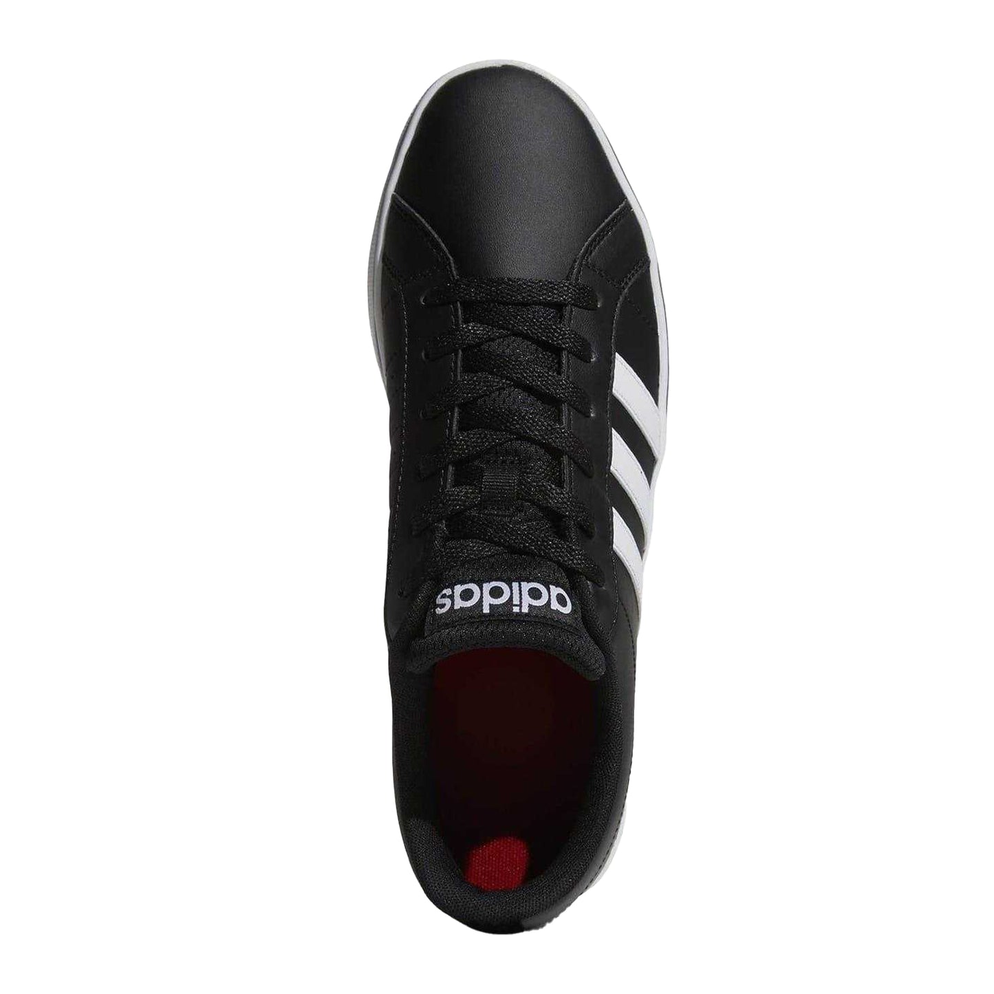 Black-White - Lifestyle - Adidas Mens VS Pace 2.0 3 Stripes Trainers