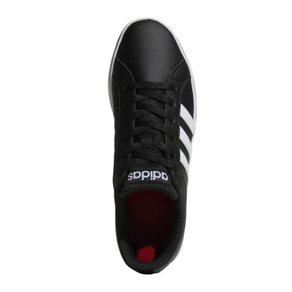 Black-White - Lifestyle - Adidas Mens VS Pace 2.0 3 Stripes Trainers