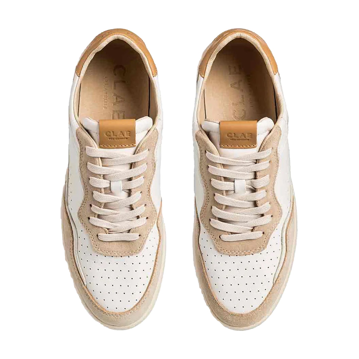 Fog-Safari - Back - CLAE Mens Haywood Leather Trainers