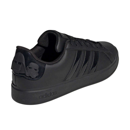 Core Black - Back - Adidas Childrens-Kids Grand Court 2.0 Star Wars Trainers