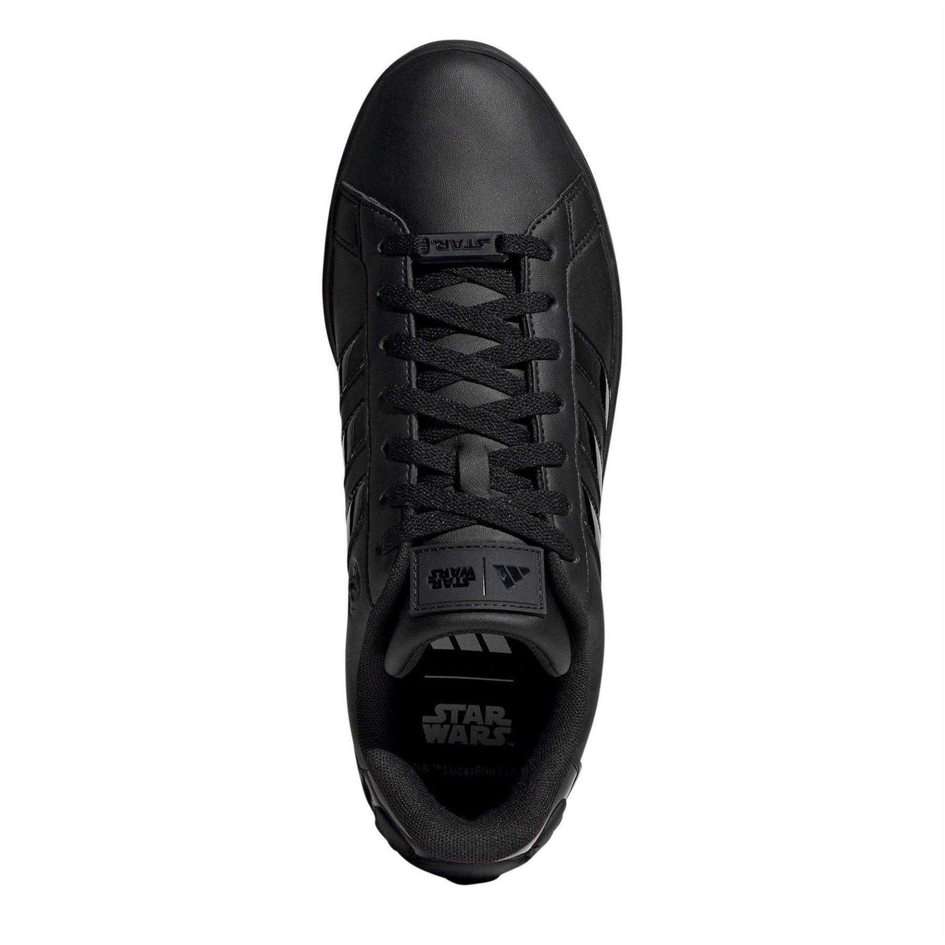 Core Black - Lifestyle - Adidas Childrens-Kids Grand Court 2.0 Star Wars Trainers