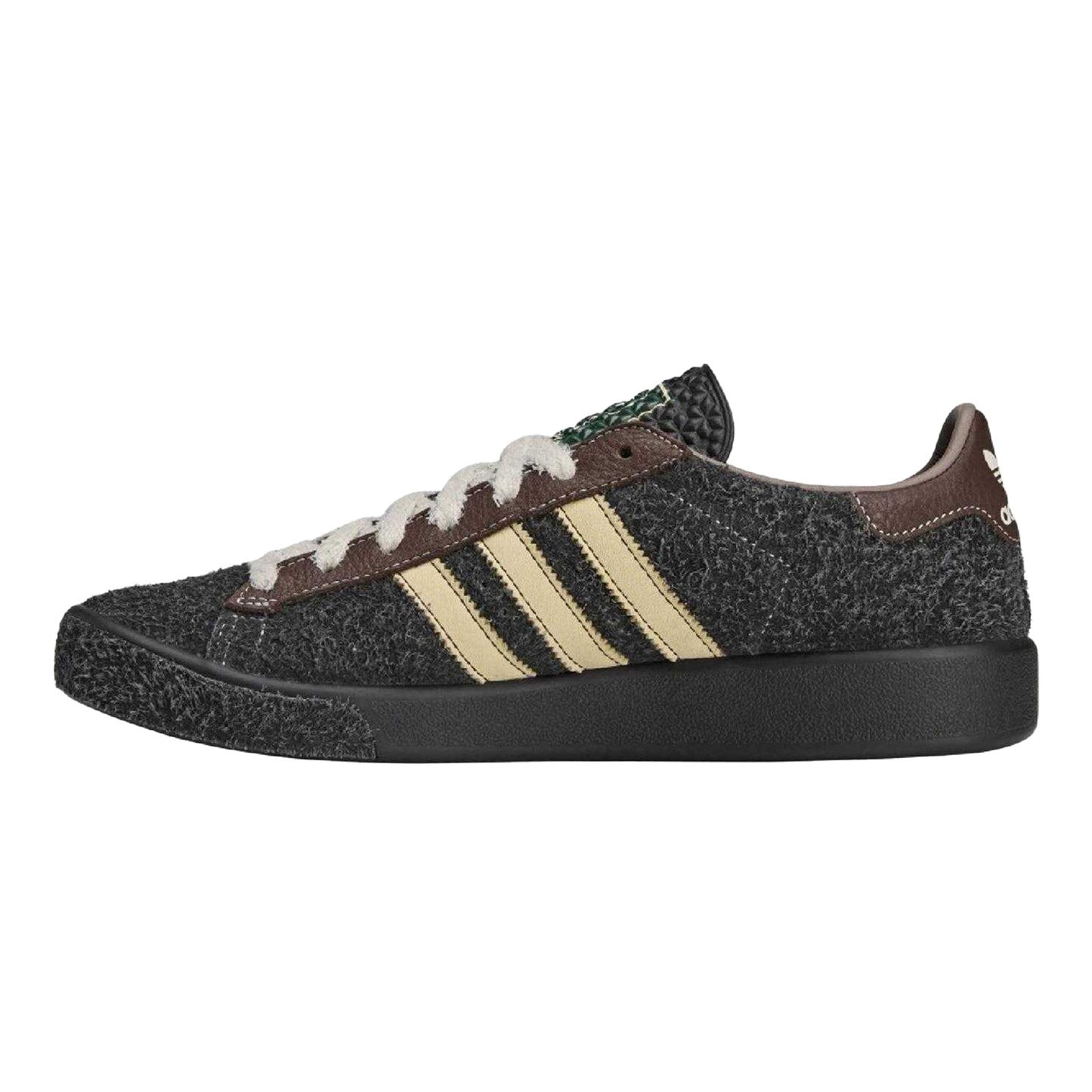 Black - Back - Adidas Unisex Adult Forrest Hills Suede Trainers