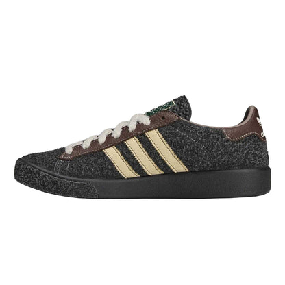 Black - Back - Adidas Unisex Adult Forrest Hills Suede Trainers