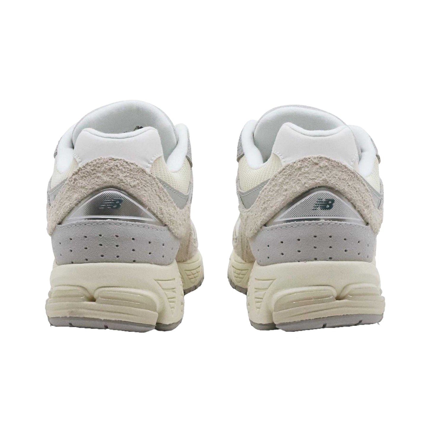Beige-Grey - Back - New Balance Unisex Adult 2002 Runners Suede Trainers